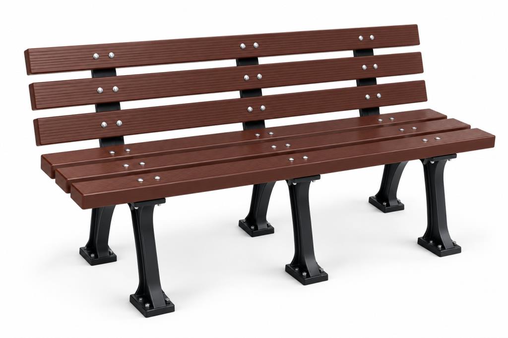 P-103 Plastik Ayaklı Kompozit (WPC) / Plastik Oturma Bankı